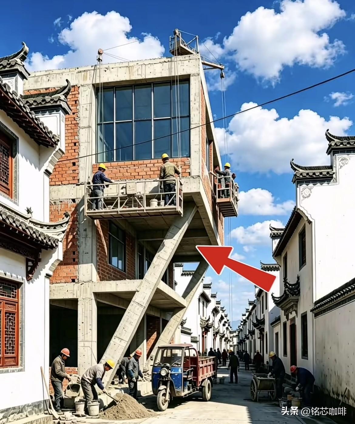 又是占天不占地的建筑🏠
大家看看这设计怎么样⁉️
重要的是这箅不算违建呢⁉️