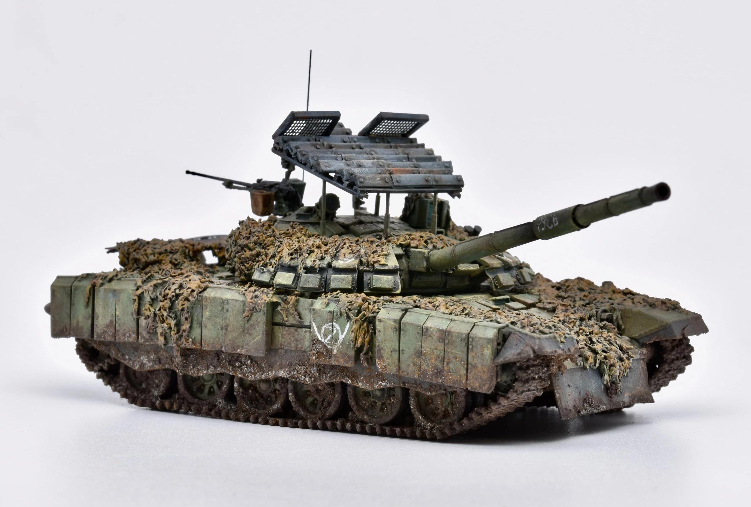 T-72Б3 обр. 2022 1/72 Best Resins套件#模型制作