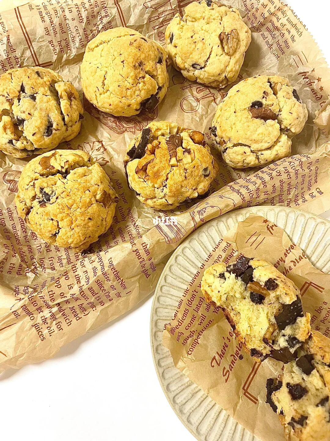 纽约曲奇🍪免打发零难度！搅一搅就能做！