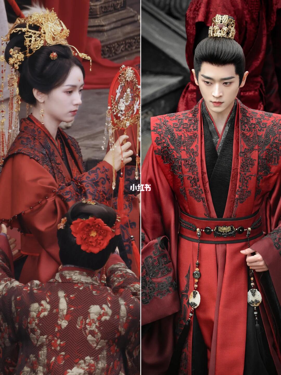 锦月如歌的大婚造型。。。