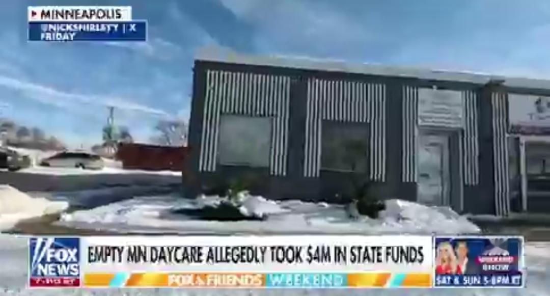 🇺🇸🇸🇴 福克斯新闻发现一家“日托中心”骗取了明尼苏达州纳税人400万美
