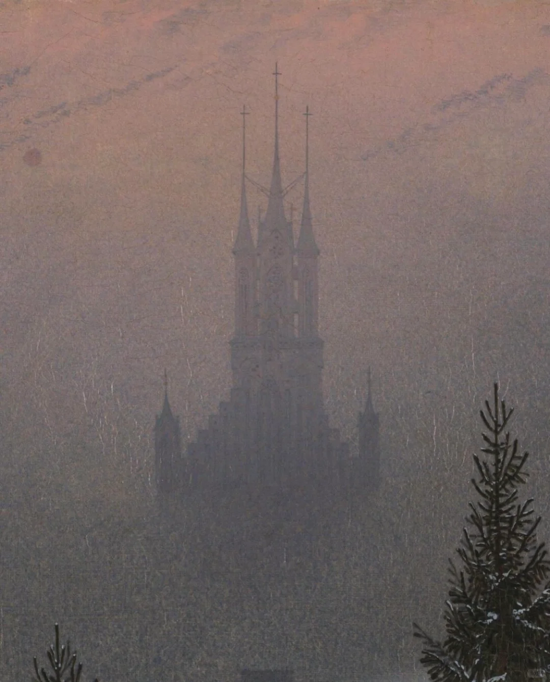 薄雾 黎明 冷杉 救赎