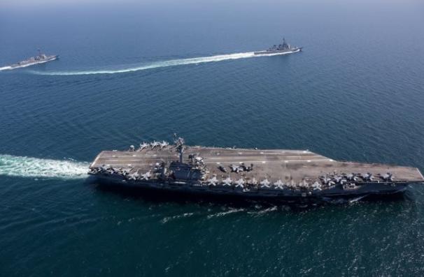 美军航母不够用，想打伊朗，就得放弃威慑中国？

当地时间14日，有知情人士透露了