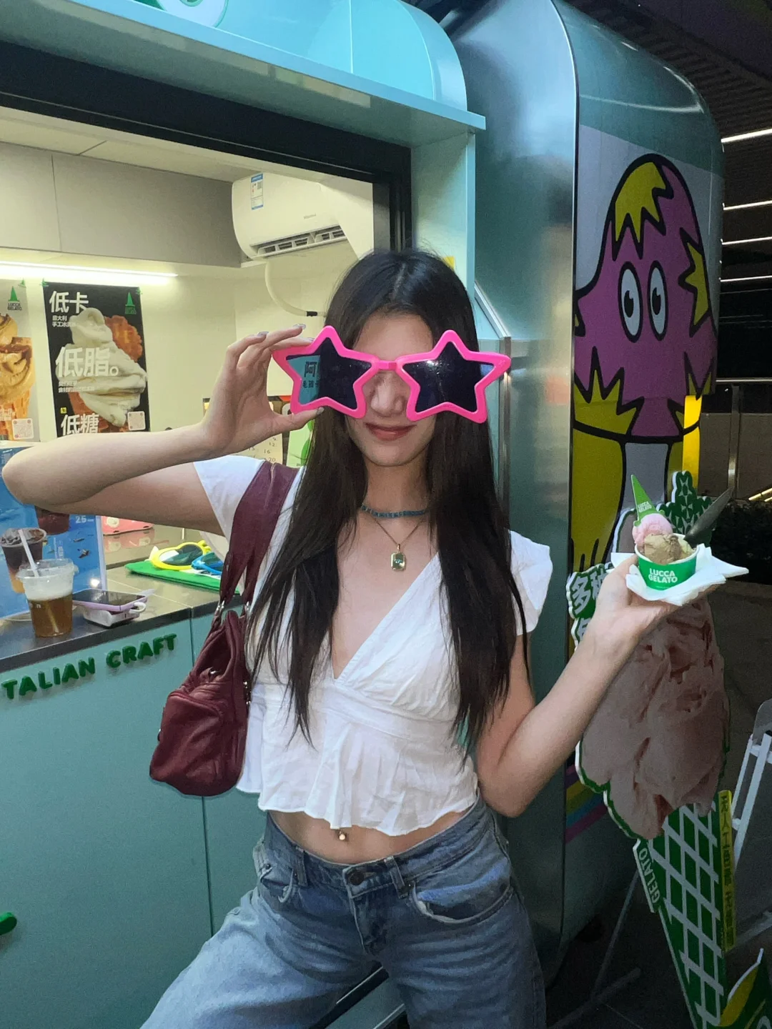 下班后公园快来坐⛲️⛱️🧃