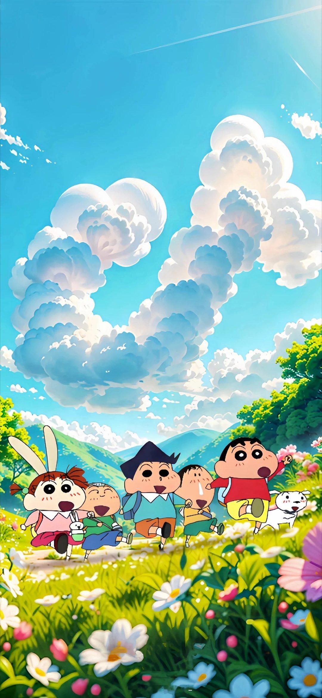 𝐒𝐡𝐚𝐫𝐞｜蜡笔小新壁纸｜动漫壁纸｜高清壁纸｜手机壁纸｜竖屏壁纸 ​ 