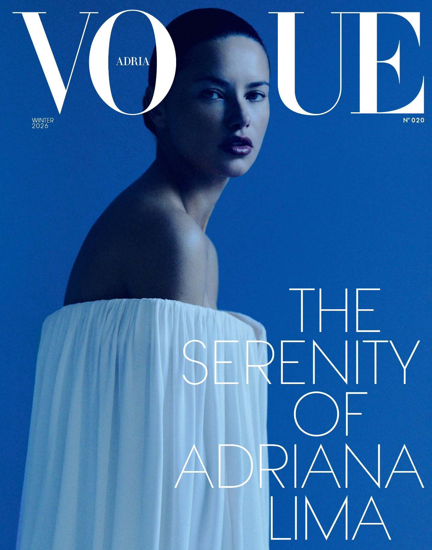 天啦噜 ！好美的 Lima ！！！ 阿德里亚版 VOGUE 发布冬季新刊封面 ，