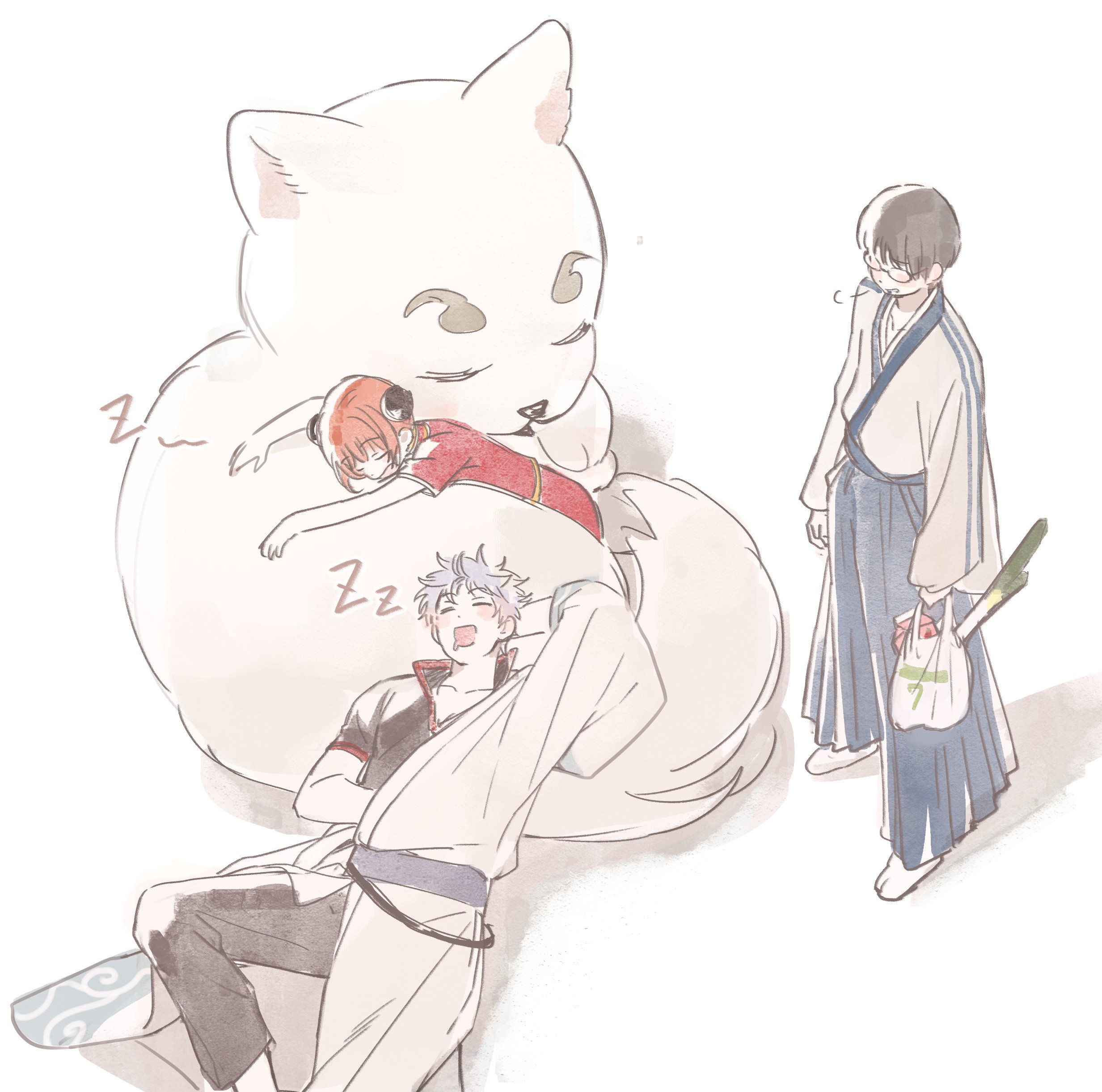 银魂  万事屋赛高！via：88blowfish88（ハチフ） 