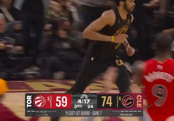 这个比分可以直接宣布骑士抢七大战淘汰猛龙晋级半决赛了nba季后赛猛龙vs骑士