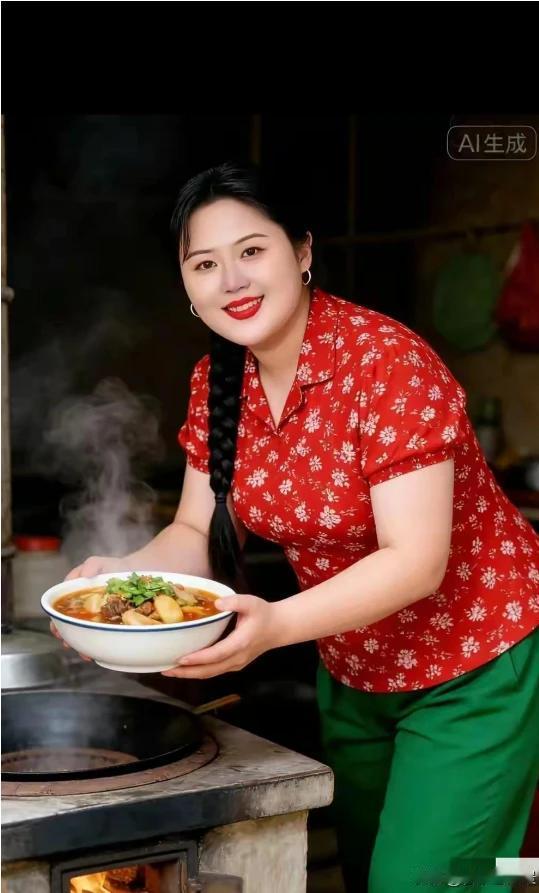 秀色可餐情谊深
淡饭犹香爱意添