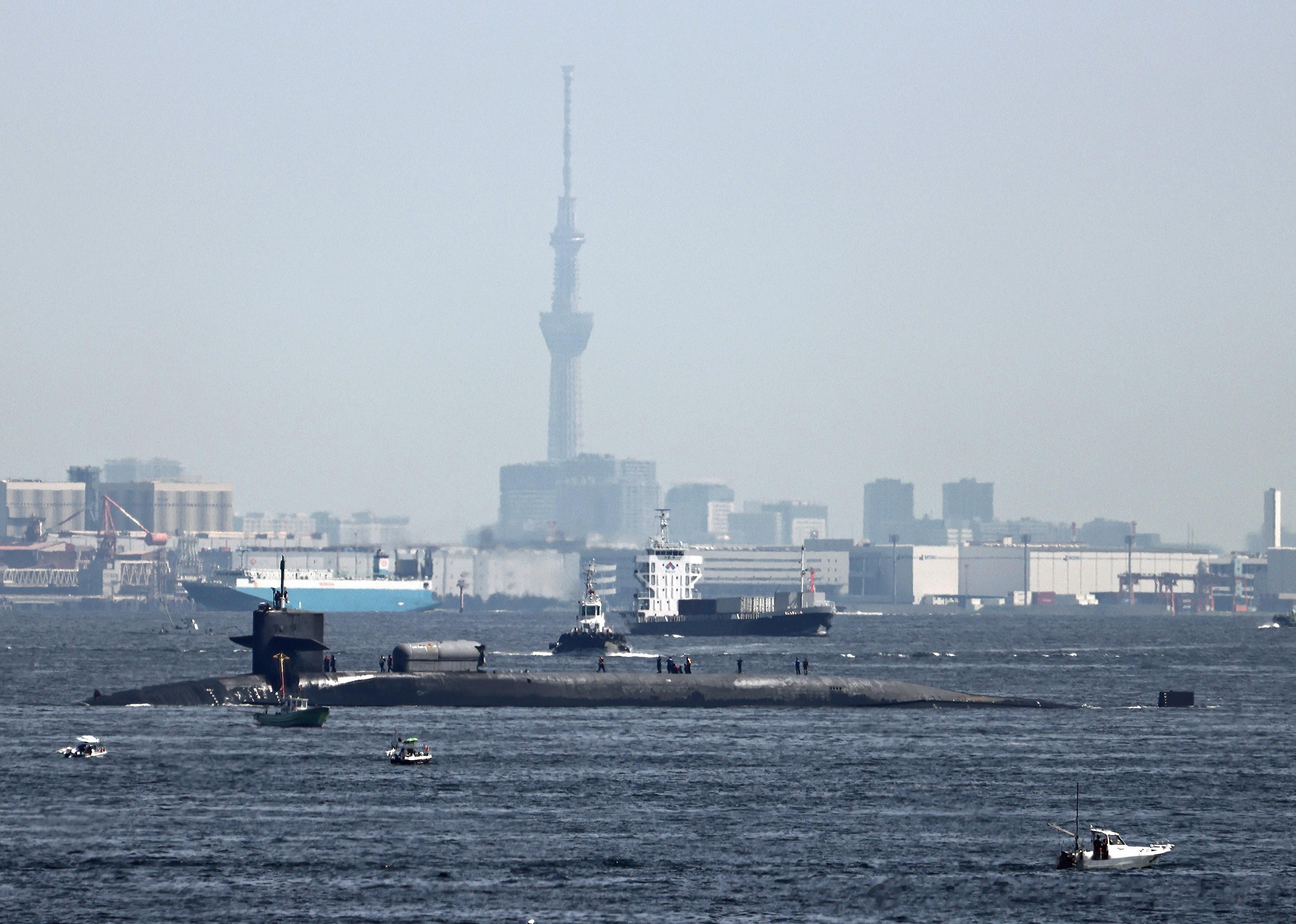 美国海军“俄亥俄”级核潜艇“密歇根”号巡航导弹核潜艇（USS Michigan，