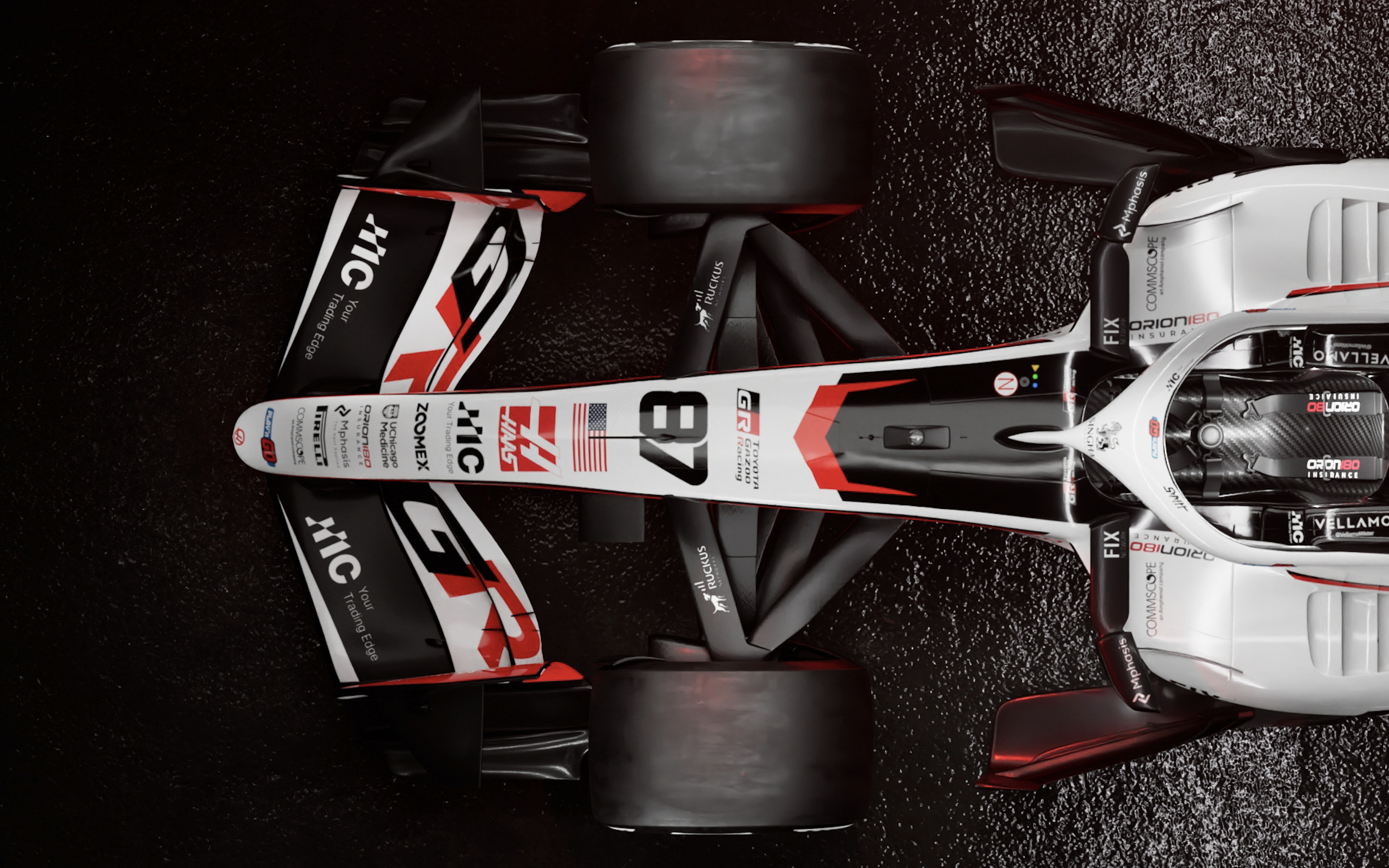 哈斯展示的2026款F1前翼📷2026f1