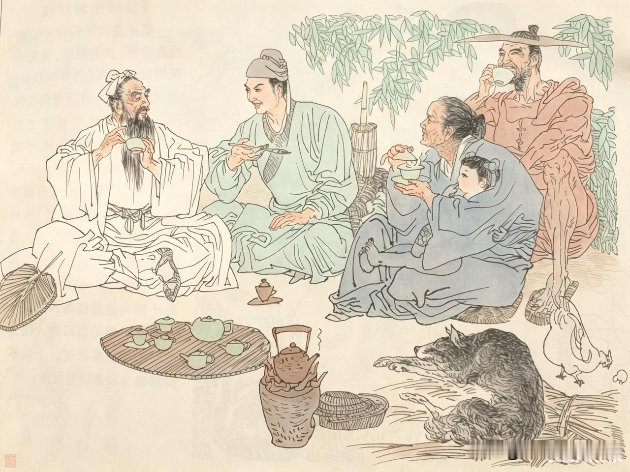 画说中国故事：陆羽著《茶经》
        提起茶文化，有一位叫陆羽的先人是应