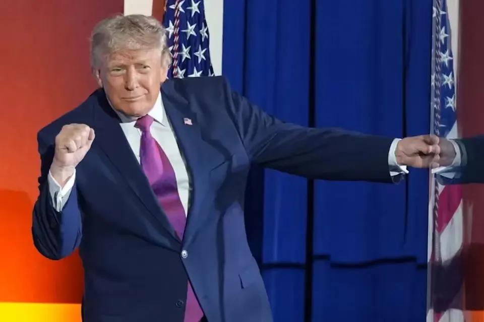[NOWNEWS今日新闻] 美国总统特朗普（Donald Trump）的政治声势