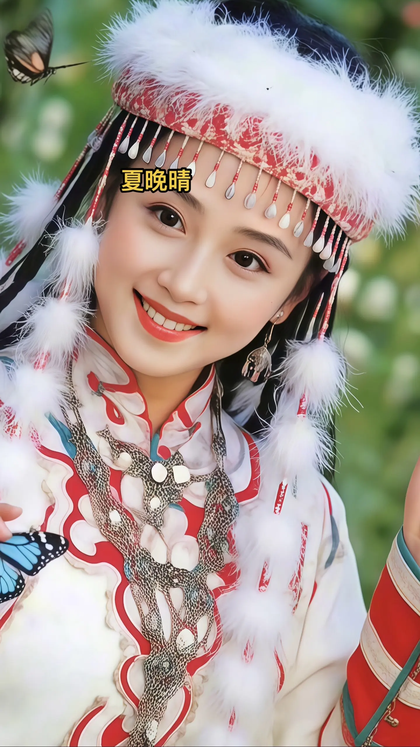 古风 古装造型 你是风儿我是沙 香妃 香妃引蝶舞翩翩