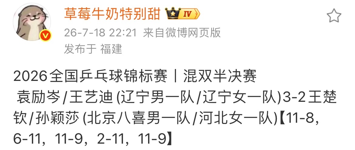 长沙双打全锦赛｜莎头 混双晋级之路🥉 继续努力7.13-7.19 