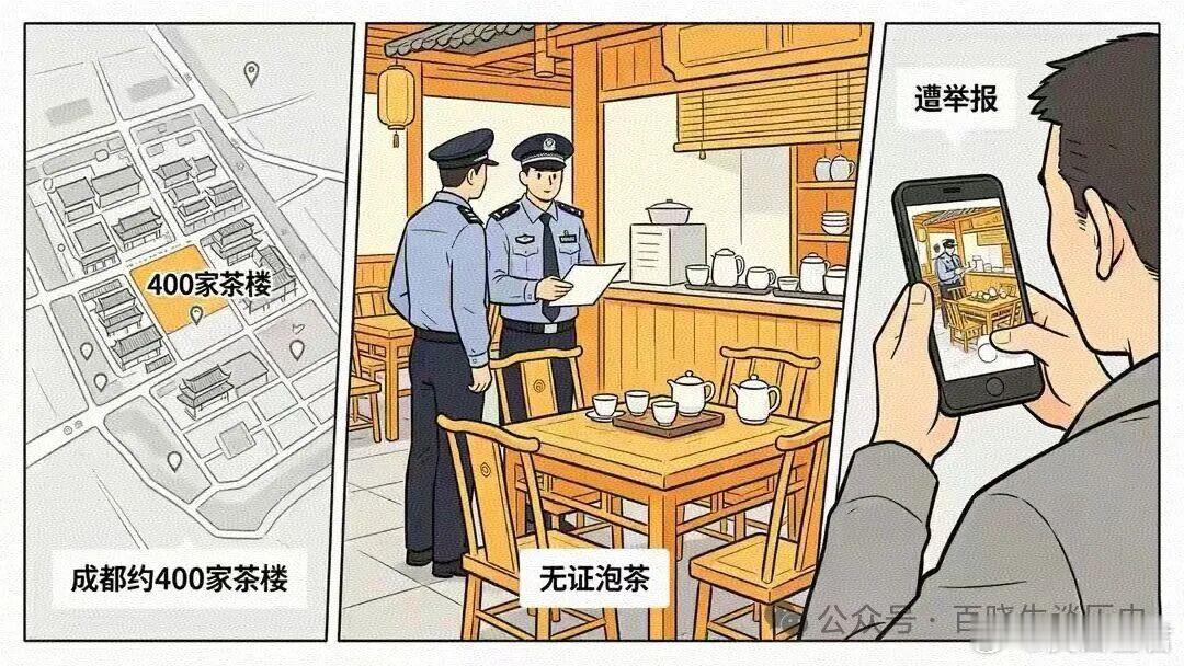 成都400家茶馆被“围猎”：必须对以举报来牟利的生意说不去成都旅游，要说没在茶馆
