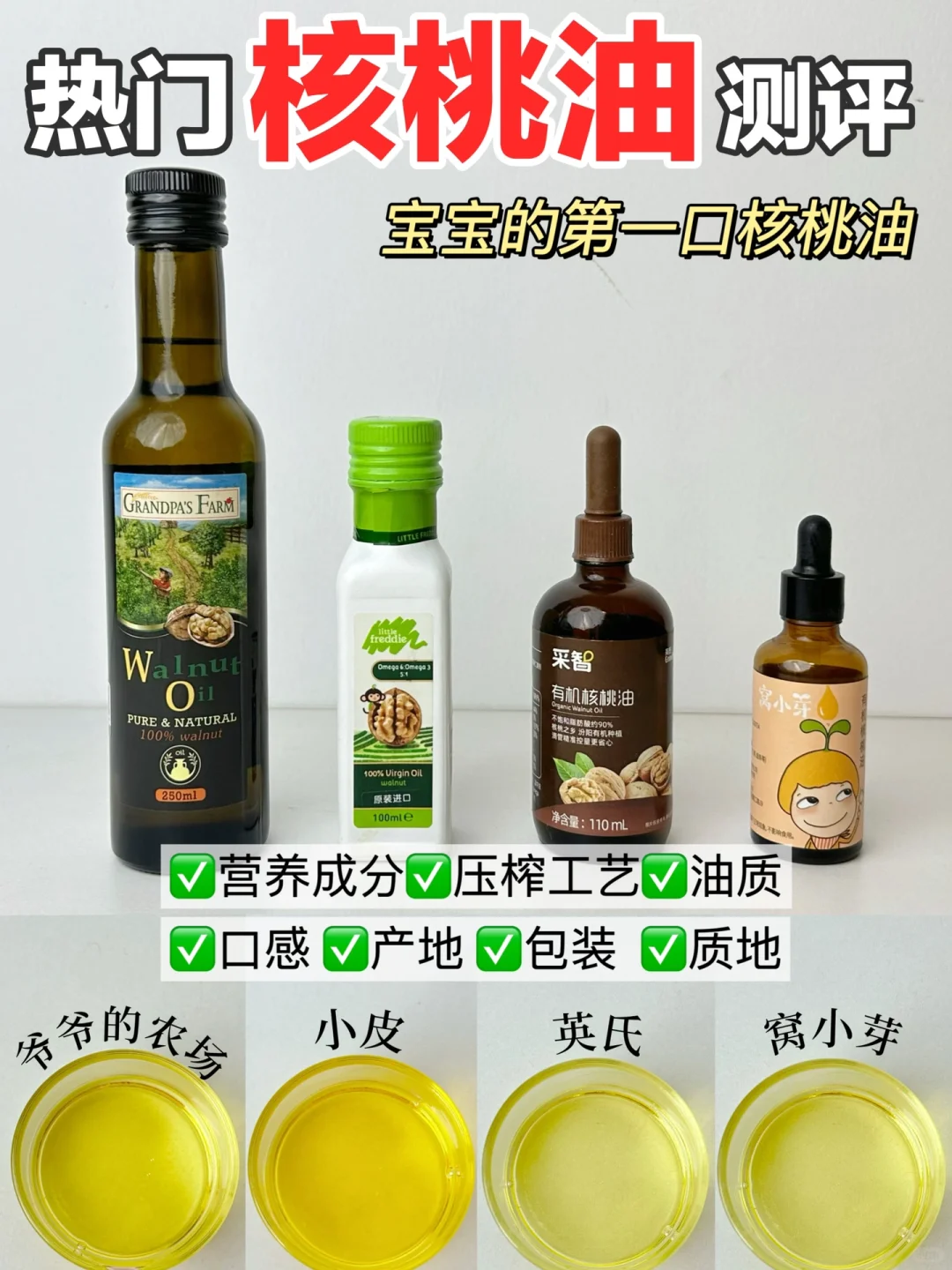 不删‼宝宝第一口油怎么选？做好功课不迷路