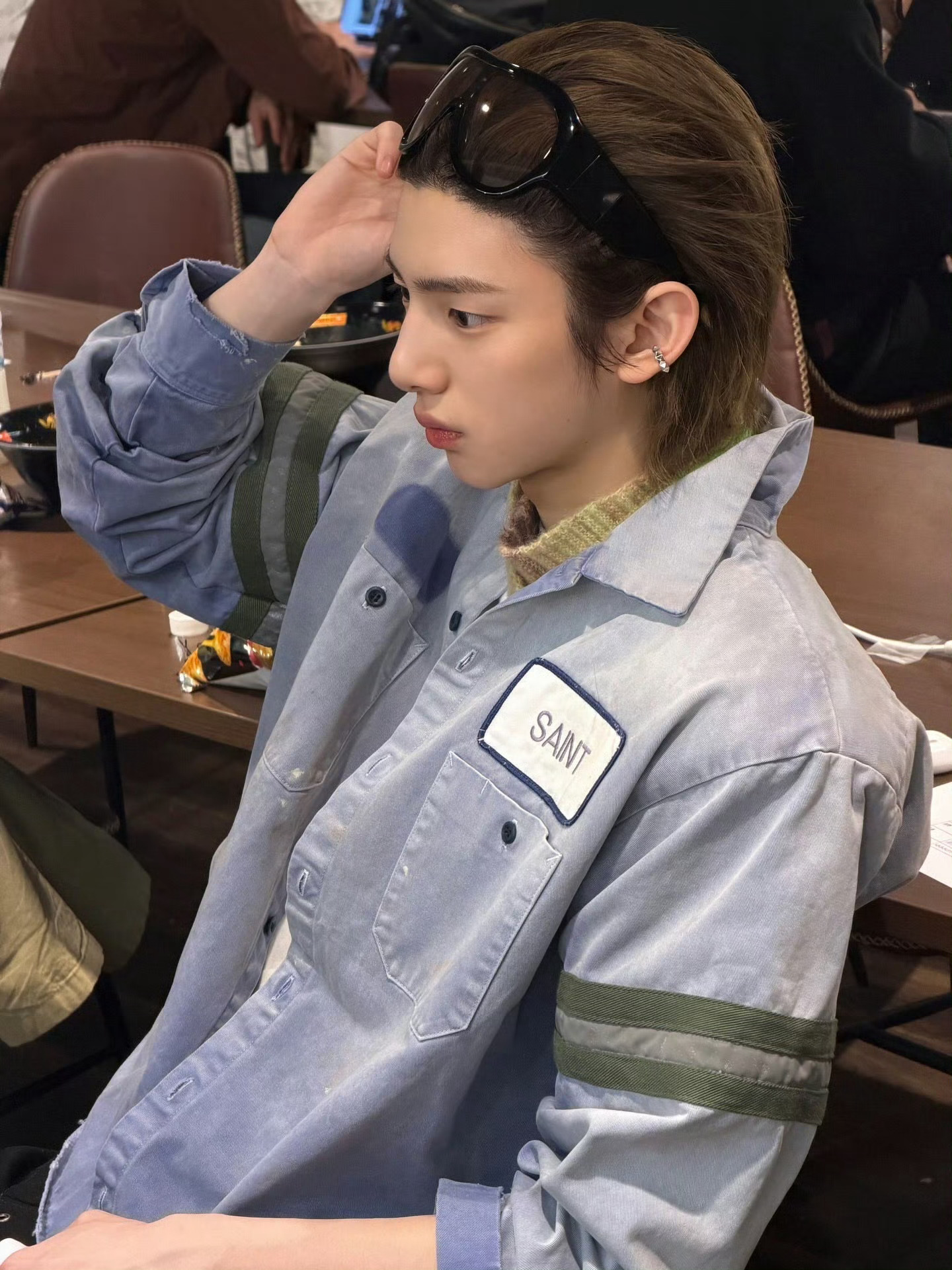 金主训 只知道金主训 很帅，严成炫 是谁不认识 