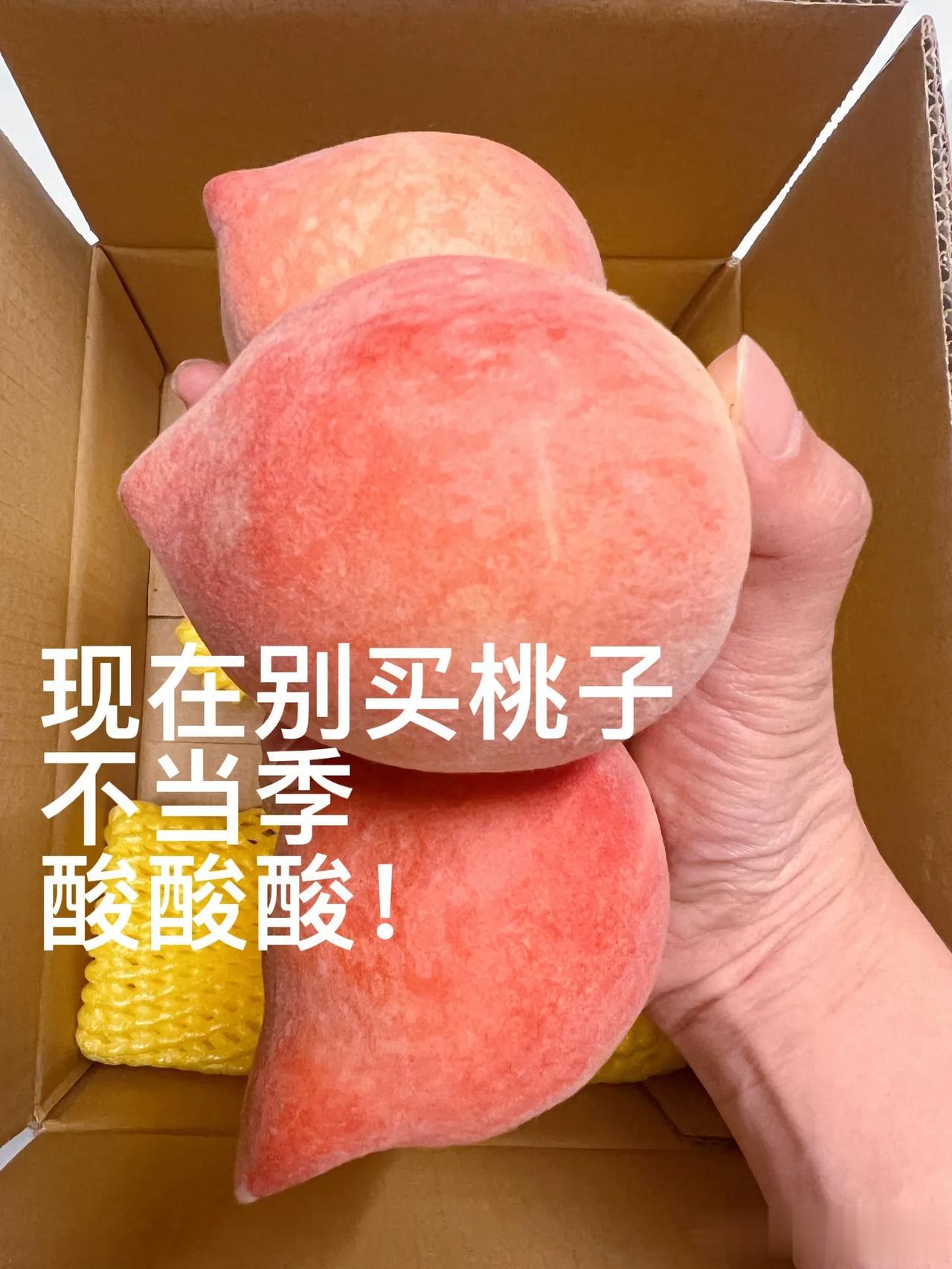 这个桃子，接近20元一斤！
	
冲动下了两斤，发货倒挺快，6个桃子2斤，迫不及待