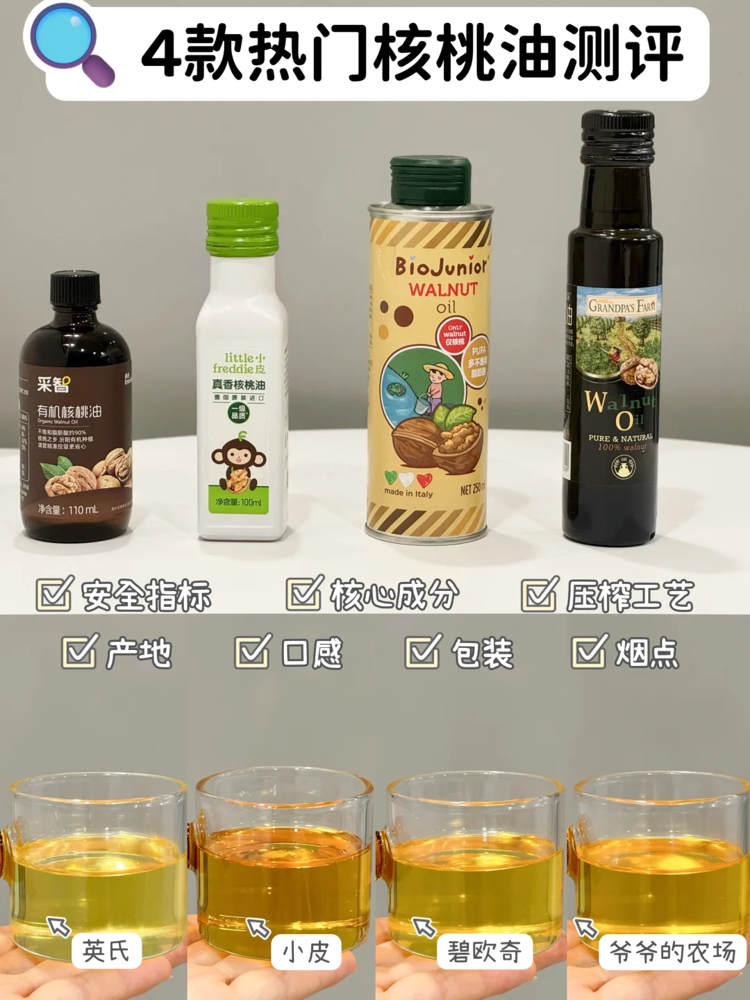 拒绝营销噱头！宝宝核桃油都给我这样选！！