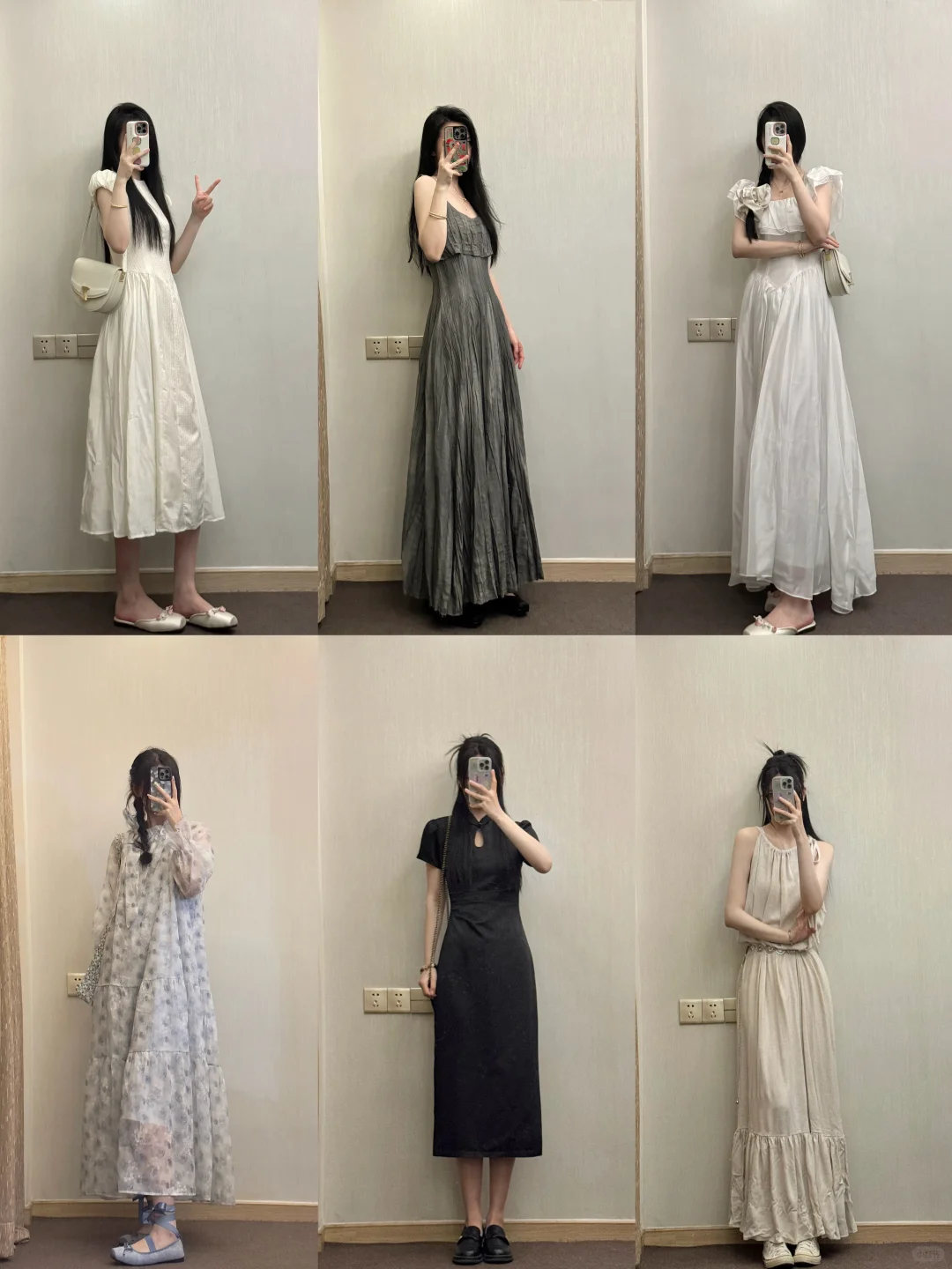 173cm女生｜高妹信我‼️6条长款连衣裙合集🔗