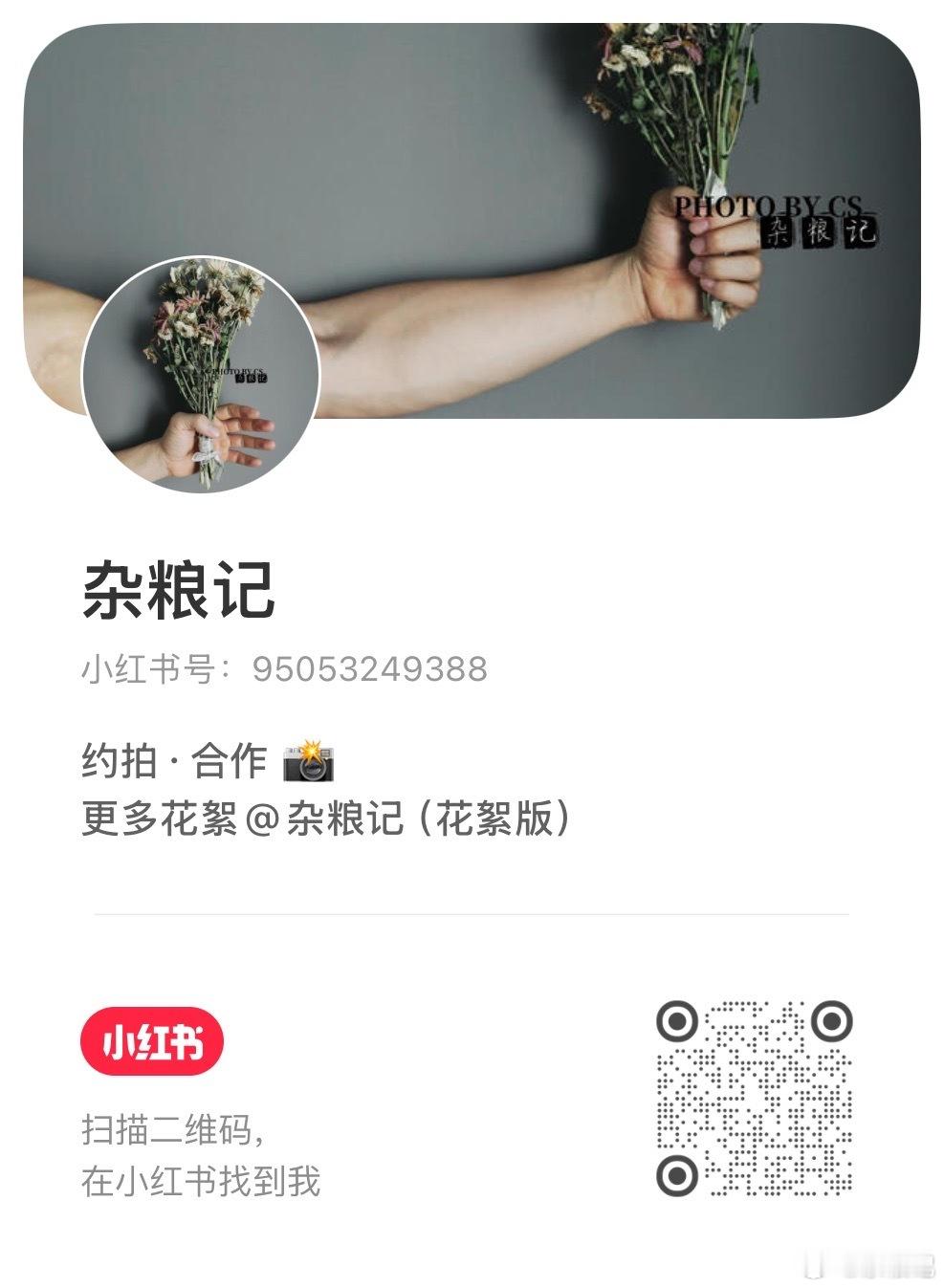 旧的小📕已被举报并且注销·新号｜杂粮记摄影工作室 ｜我的日常plog