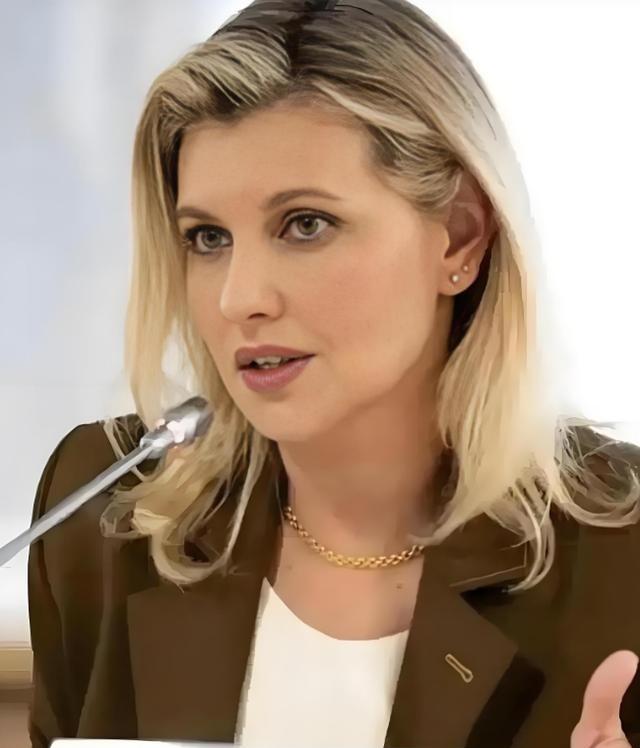 四年战争，泽连斯基夫妇终于扛不住了？日前乌克兰第一夫人叶莲娜·泽连斯卡娅在接受福