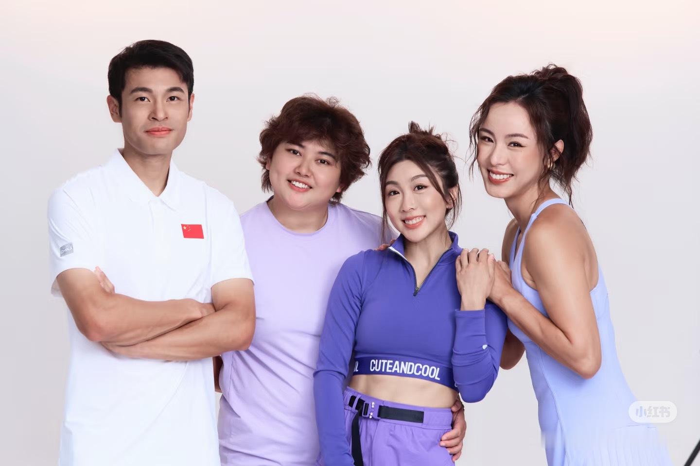 王蔷和宁忠岩、隋文静同框三人同一位经纪人宁忠岩破奥运纪录夺金体育大赏网球