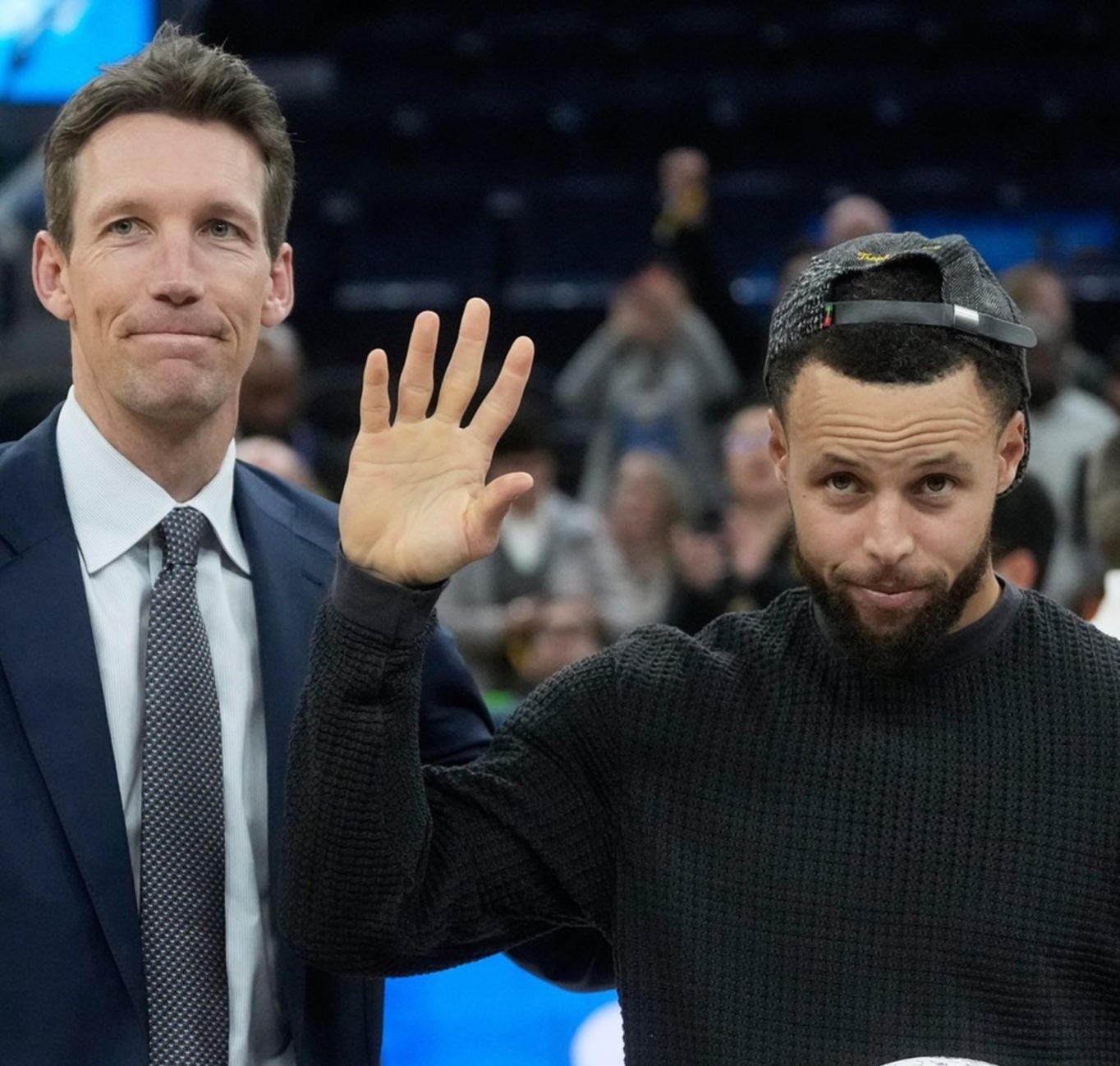 ➡大哥，你是认真的吗？骗我们可以，别把自己也给骗了金州勇士nba吐槽大会金州勇士