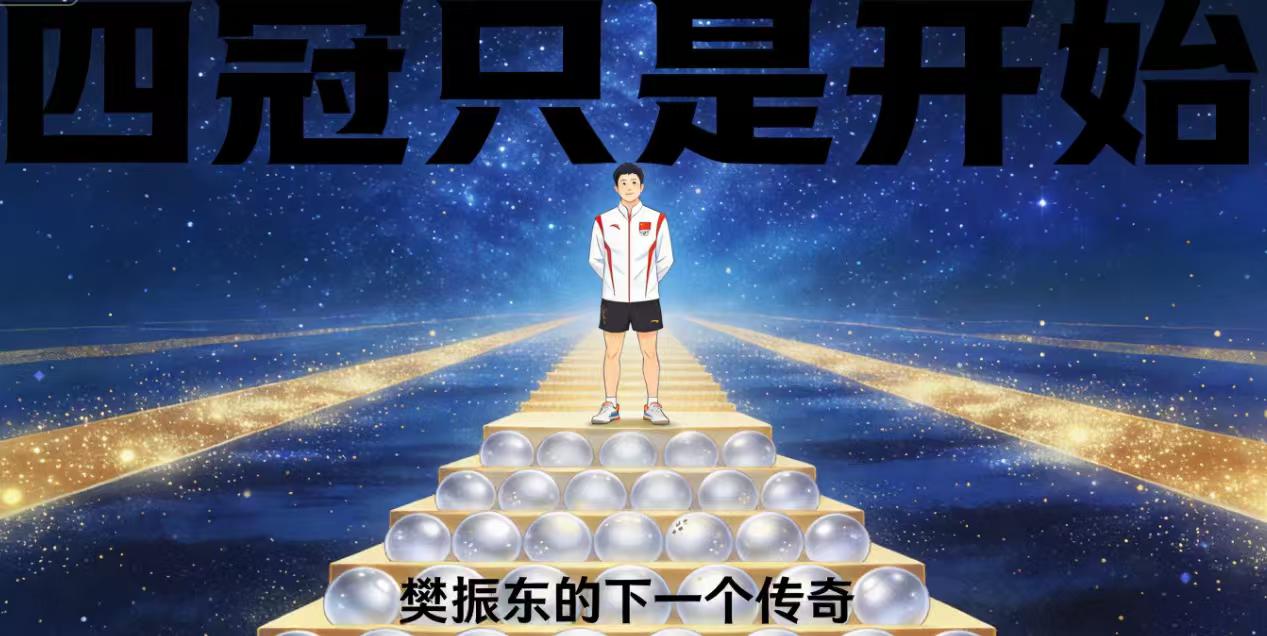23岁封神！樊振东成就世界杯四冠王，乒坛最年轻传奇诞生
> 从19岁替补出战一战