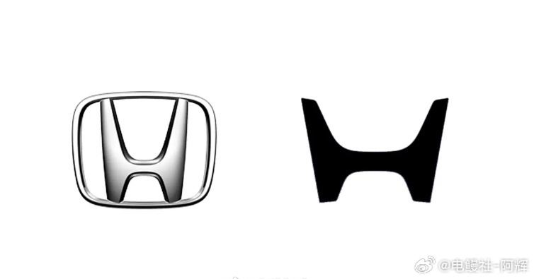 本田2027年起应用于新一代车型的新LOGO，主要覆盖所有纯电车型及核心混动车型