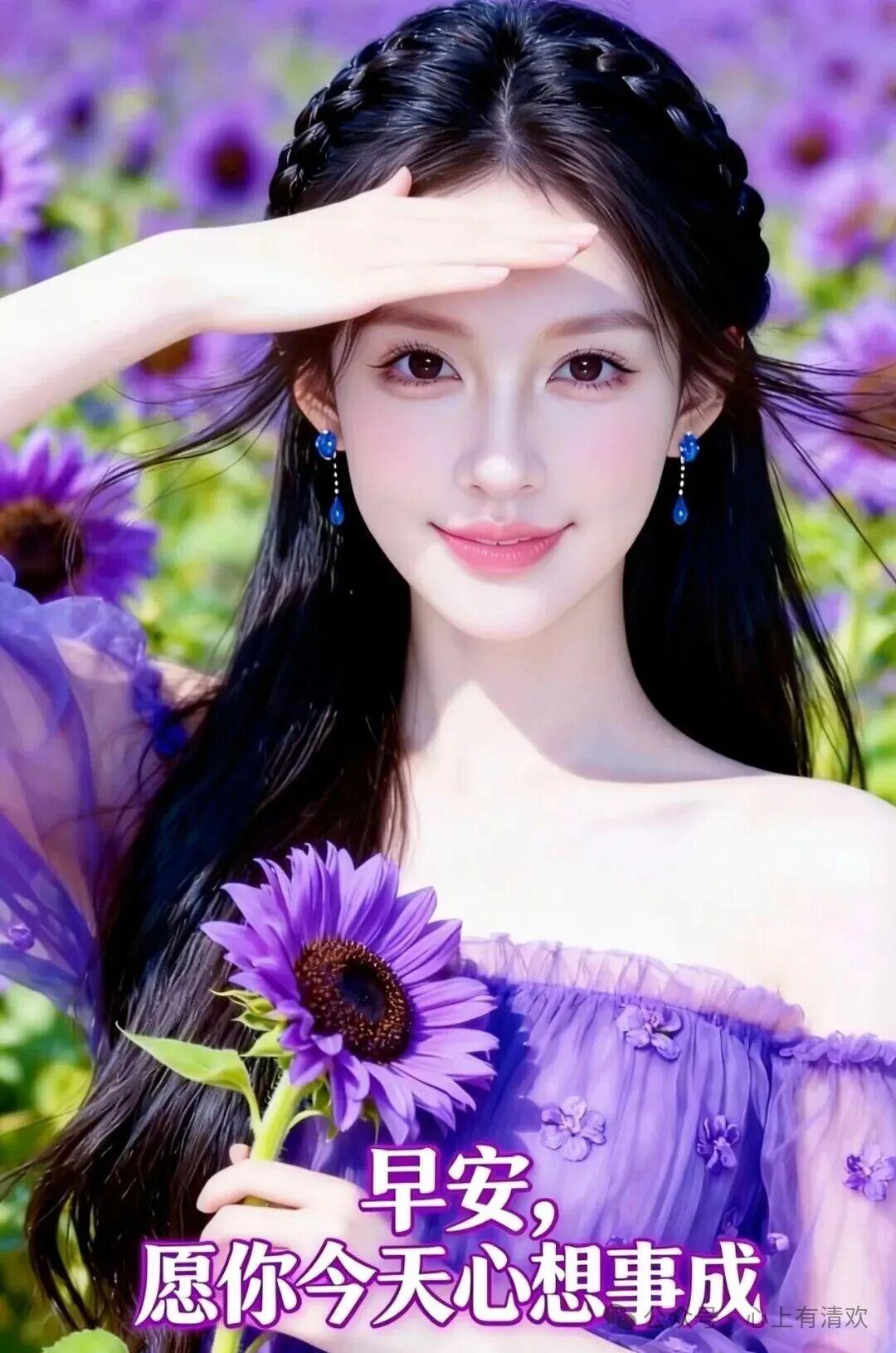 早上好🌞，愿你开心😄每天；每天清晨问个好🤗，活跃心情😄健大脑🧠；伴随时