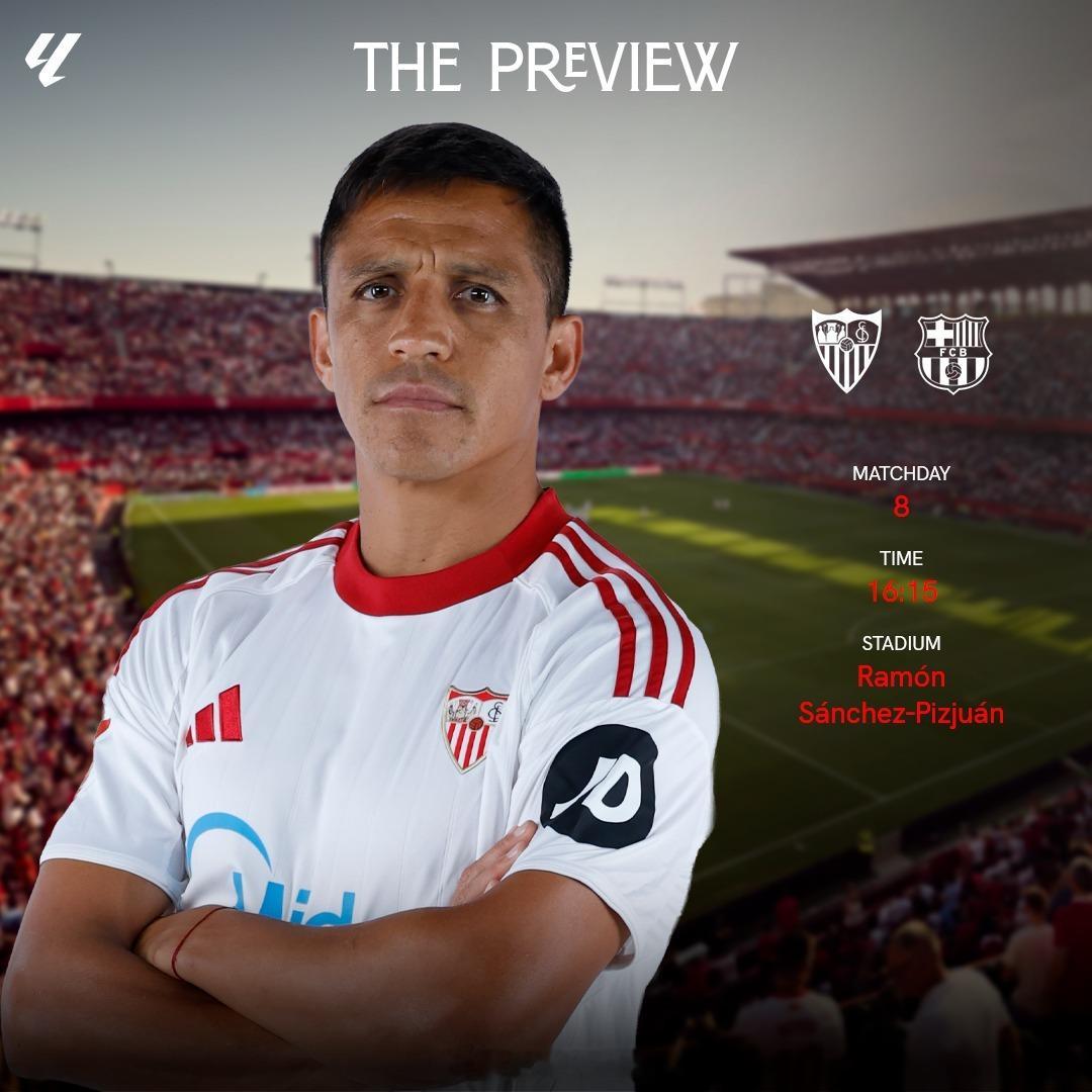 塞维利亚vs巴萨 22:10，在雷速体育单口解说25-26赛季西甲联赛第8轮：塞