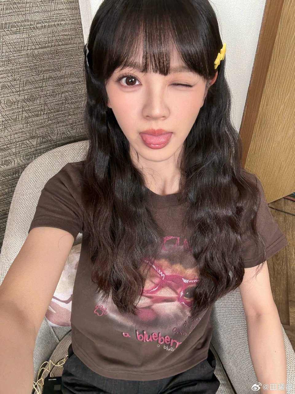 好羡慕田曦薇的猫 田曦薇吐舌略略略！田曦薇吐舌略略略 ​​​