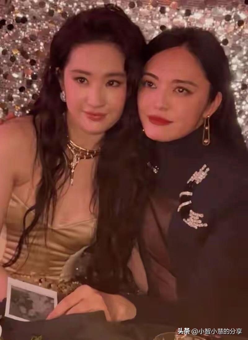 第一次觉得姚晨是那么的有气质，看上去比刘亦菲还要亮眼一些。估计是刘亦菲没有选对衣