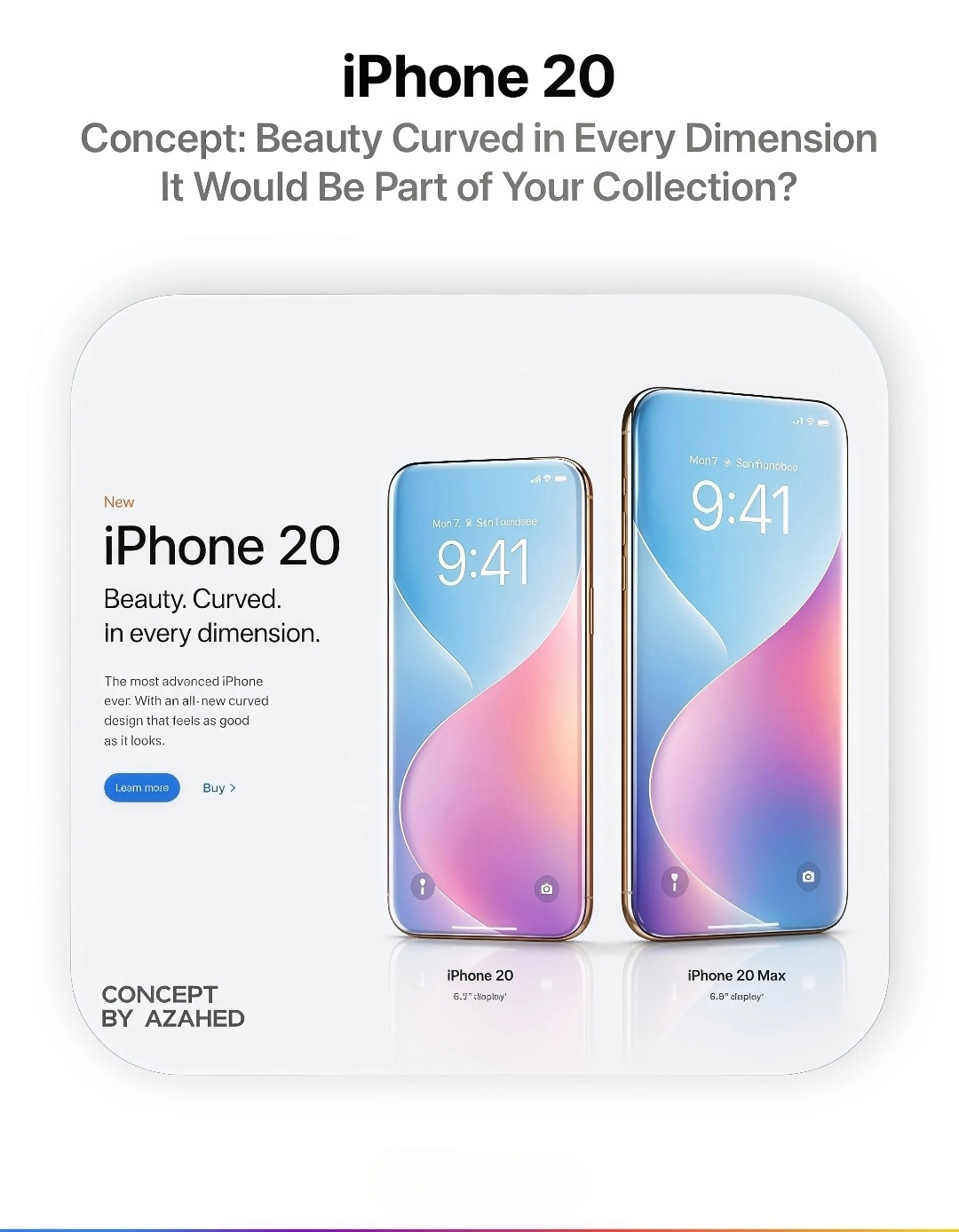 iPhone20再曝光铝合金变玻璃，好好好