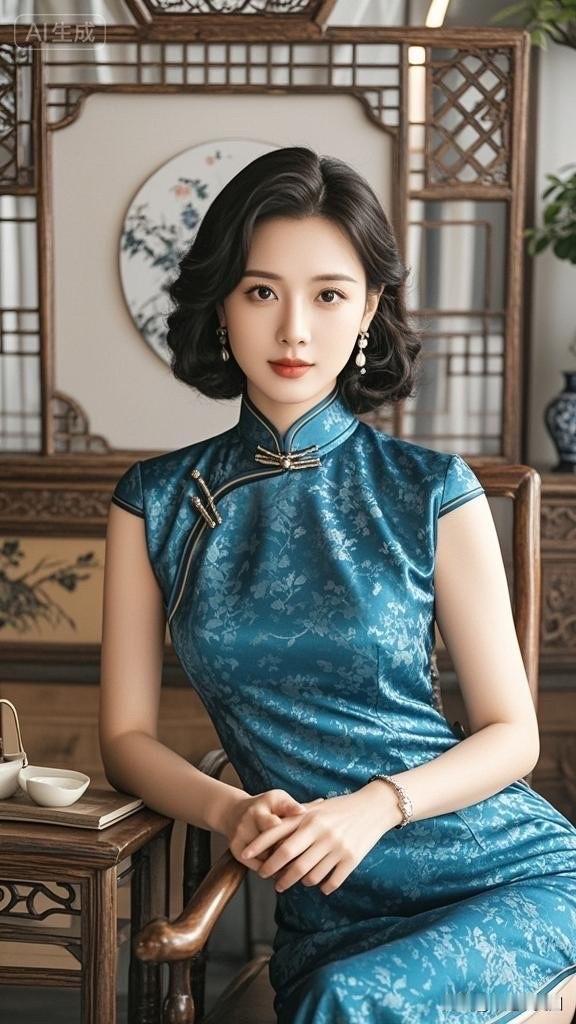 优雅旗袍，复古风情，韵味十足！