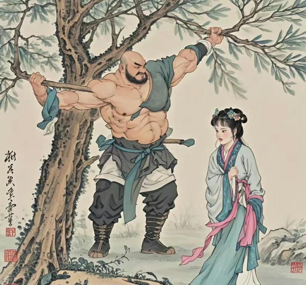 考考你，这是“四大名著”哪个故事？[灵光一闪] ​