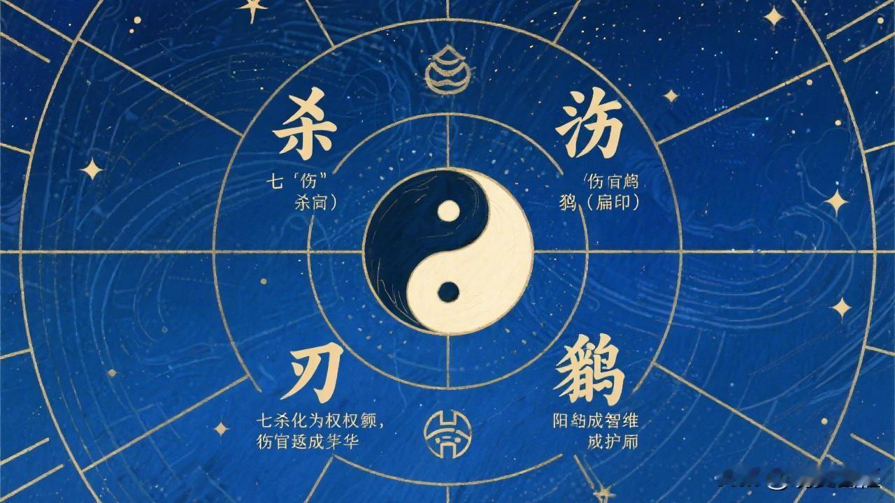 怎么判断你命里有没有这“四大金刚”（煞、伤、枭、刃）？

第一步：先排出你的“八