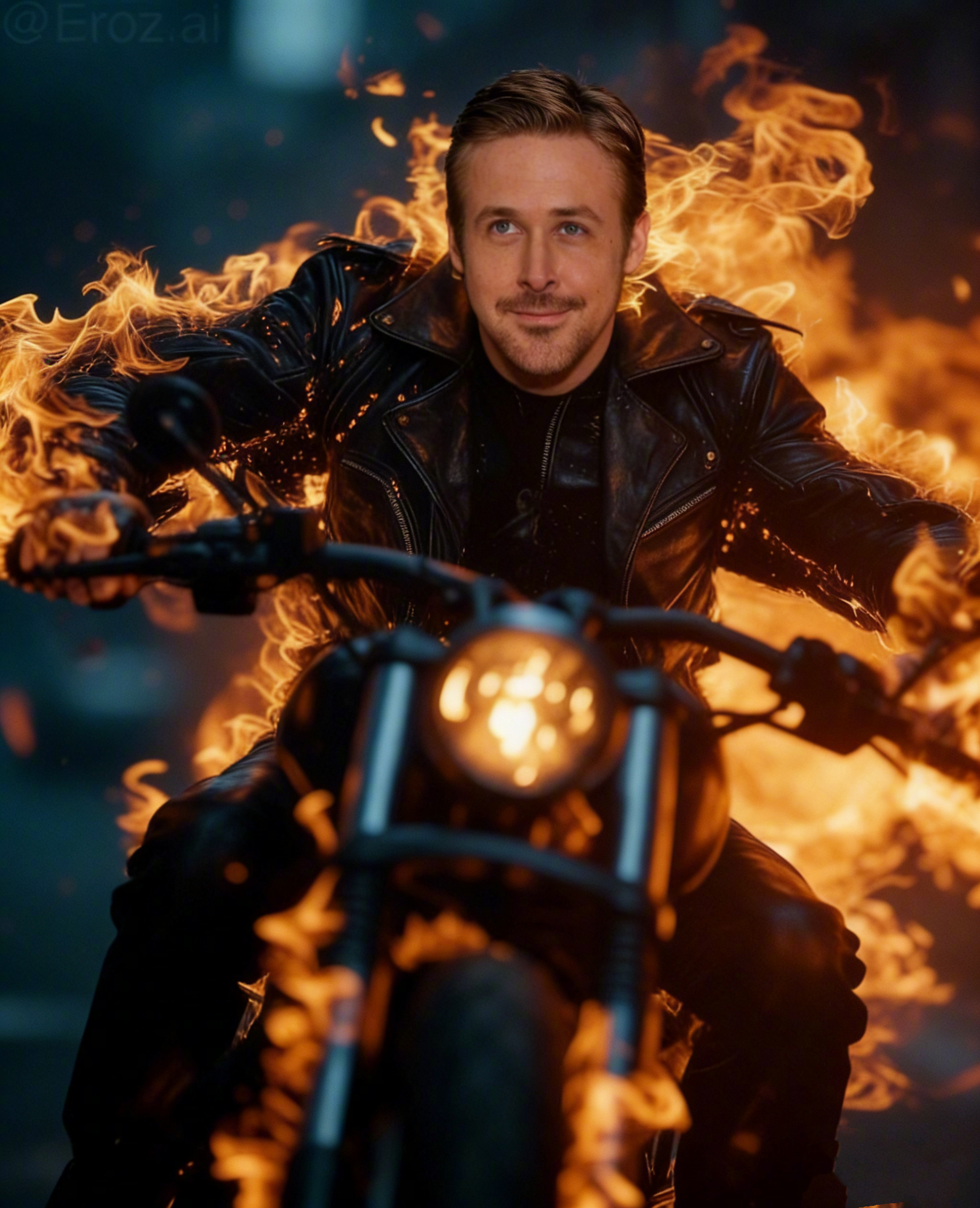 传闻：瑞恩·高斯林已与漫威影业的凯文·费奇洽谈，或将出演恶灵骑士。 