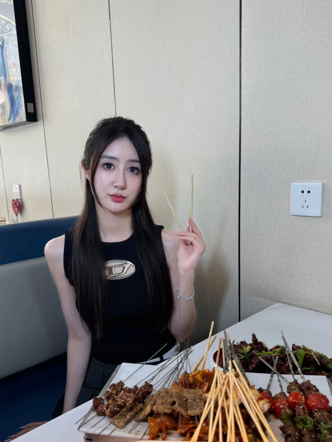 一家地道的清真烧烤店