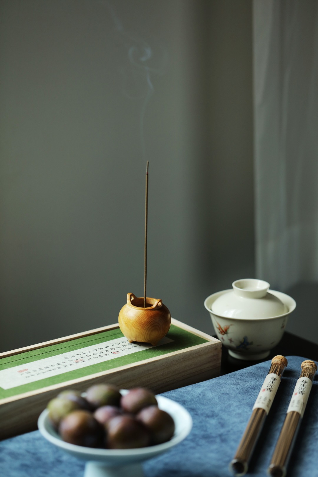 【芽庄沉香】线香40g套装天地灵气、浑然天成。越南芽庄沉香老树龄，存香三年有余，