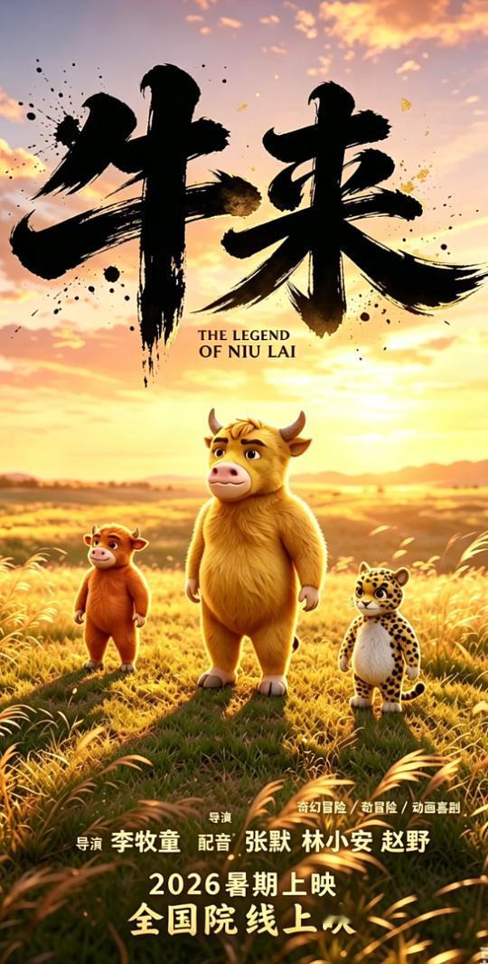 前九天票房仅7169元的电影《牛来》是如何逆风翻盘的
8月14日"牛来票房735