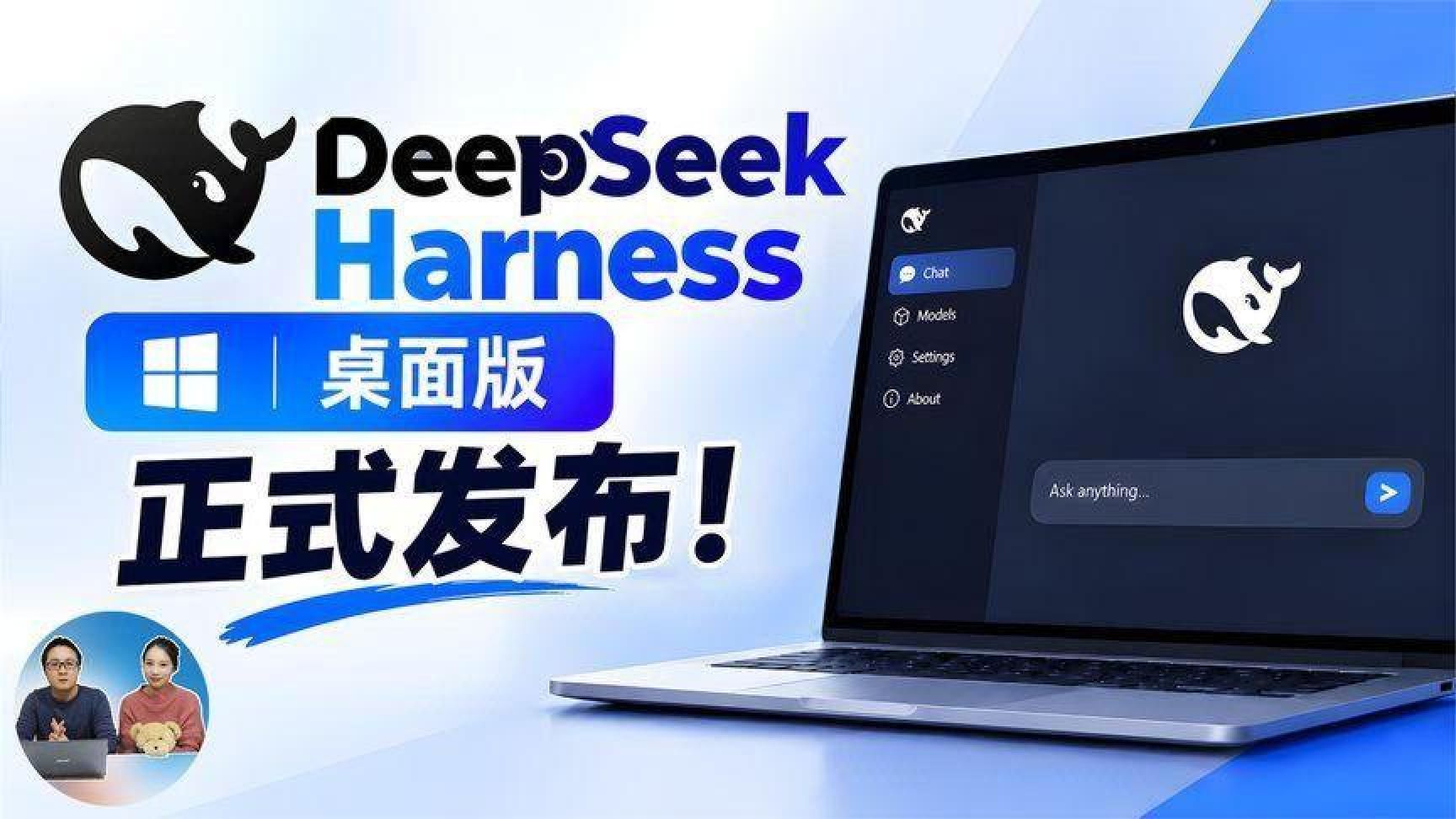DeepSeekHarness桌面版正式发布！本地对接模型，完全免费！(2)