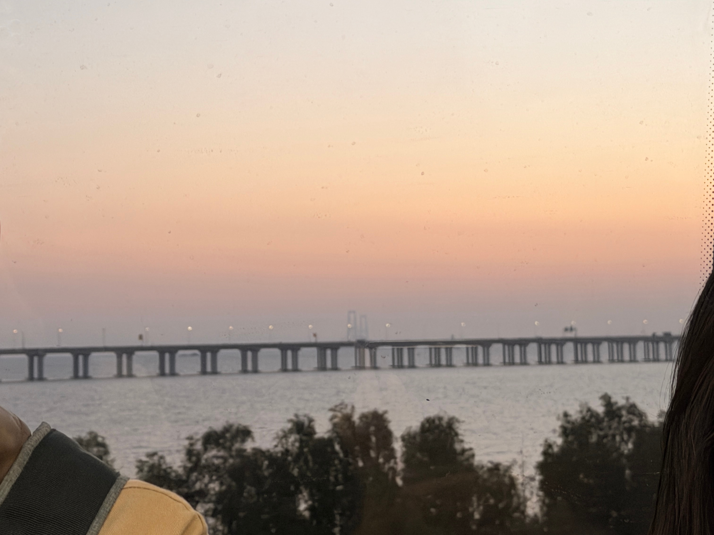 今天深圳的晚霞好美。AWE2026