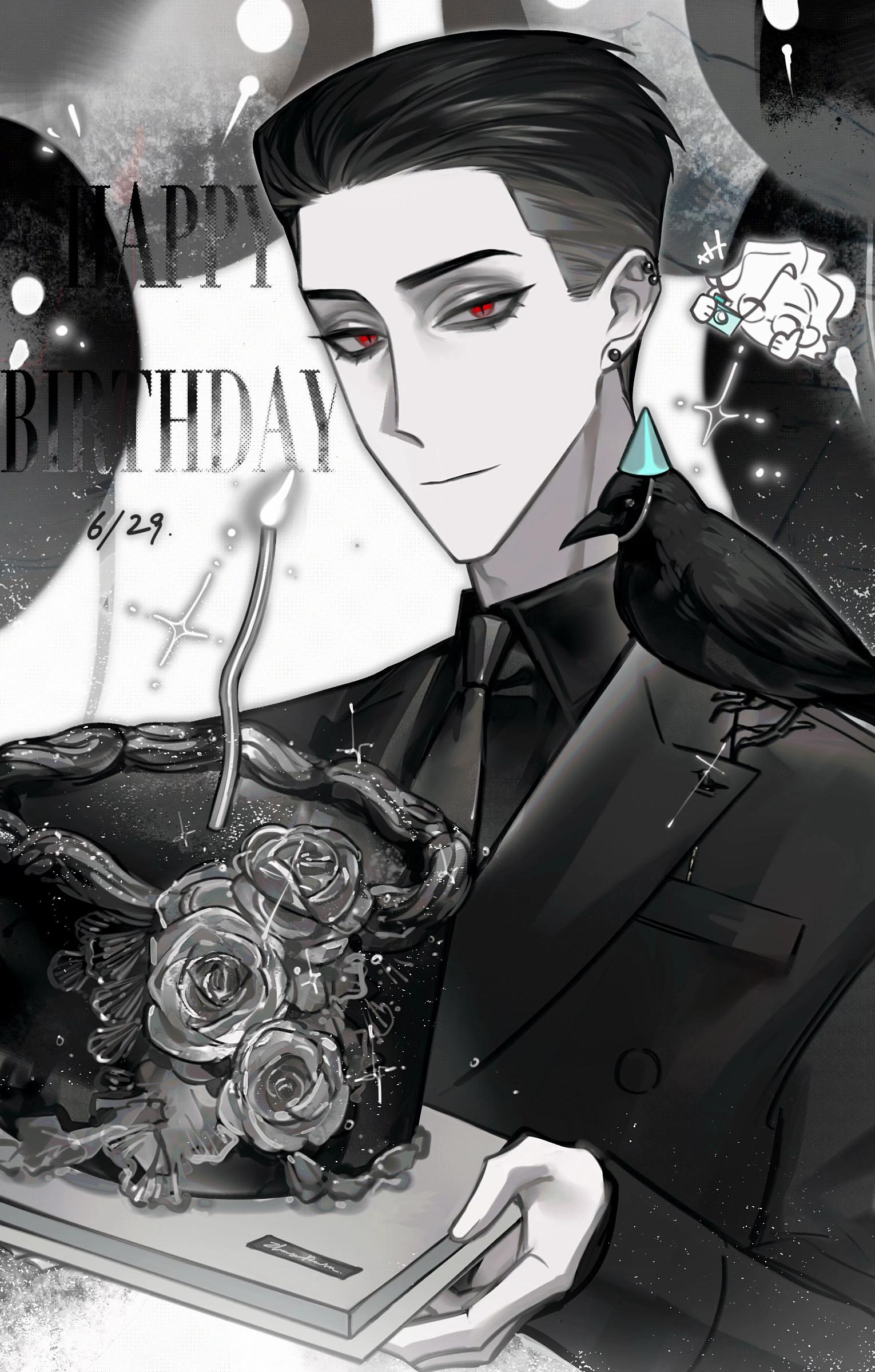 傅安生日快乐 乌鸦哥我们来了🐦‍⬛。
