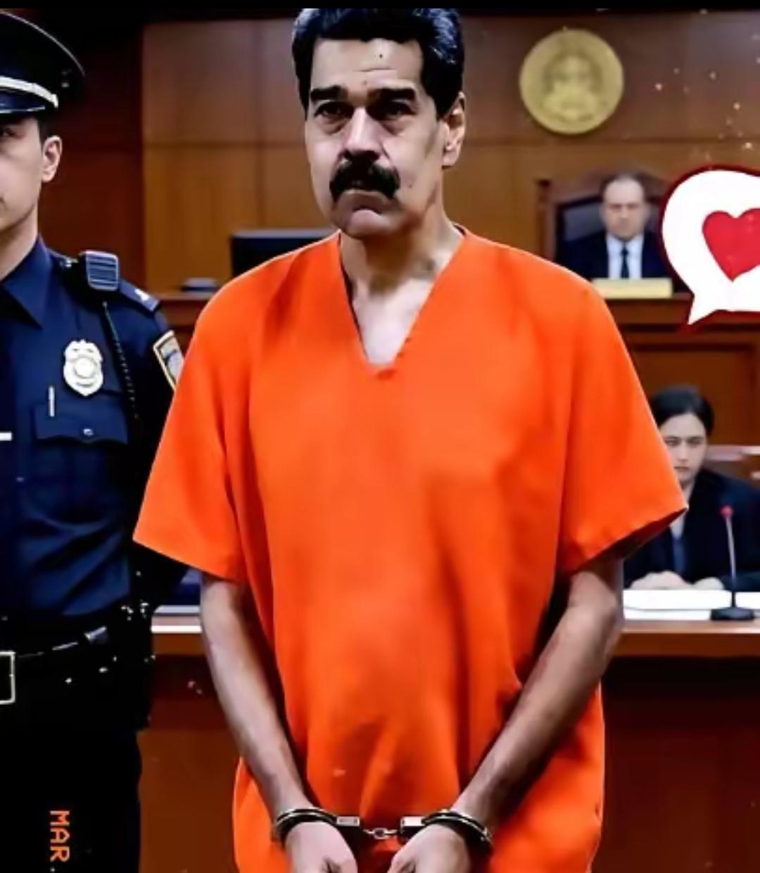 真的是被马杜罗吓到了，没想到一个多月没见他现在已经成了这副样子，看得出来他在美国