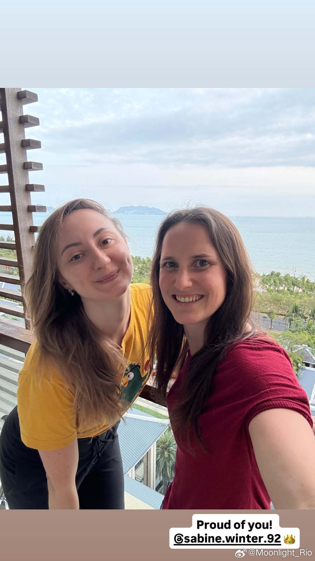 波尔卡诺娃：为你骄傲！@ 沙宾·温特👑 