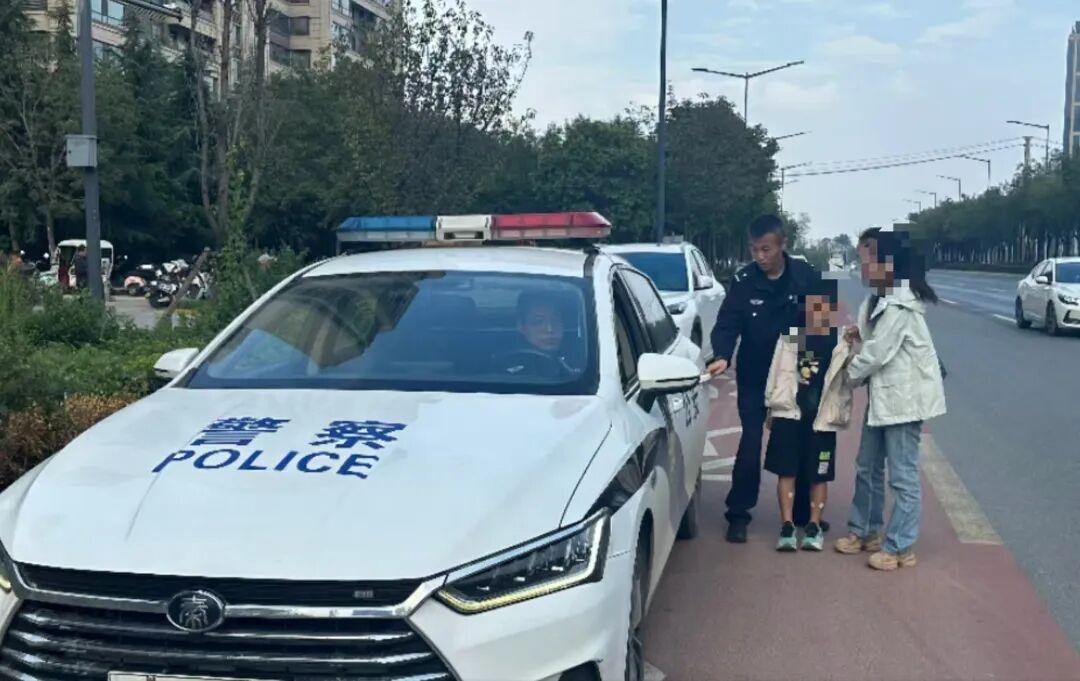 10岁少年负气出走4天！西咸“知心蜀黍”寻回还暖心解心结
 
“我儿子离家出走4