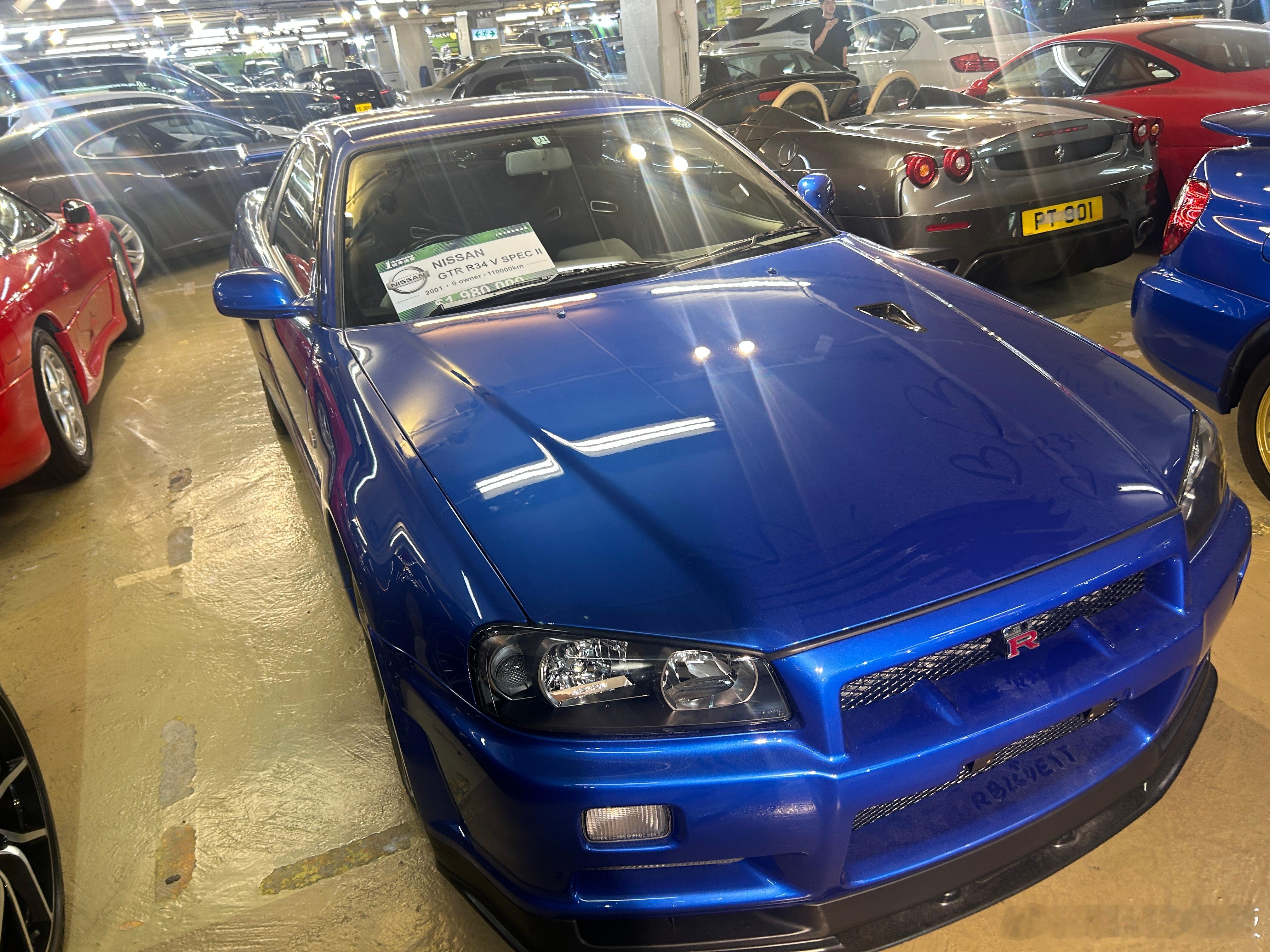 11万公里的GT-R R34 V-spec还值多少钱？放大图片自己看，吓你一跳[